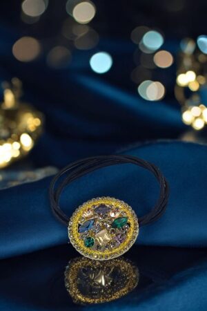 Renkli Kristal Taşlı Saç Tokası | Ralbax Alysse Işıltılı Model