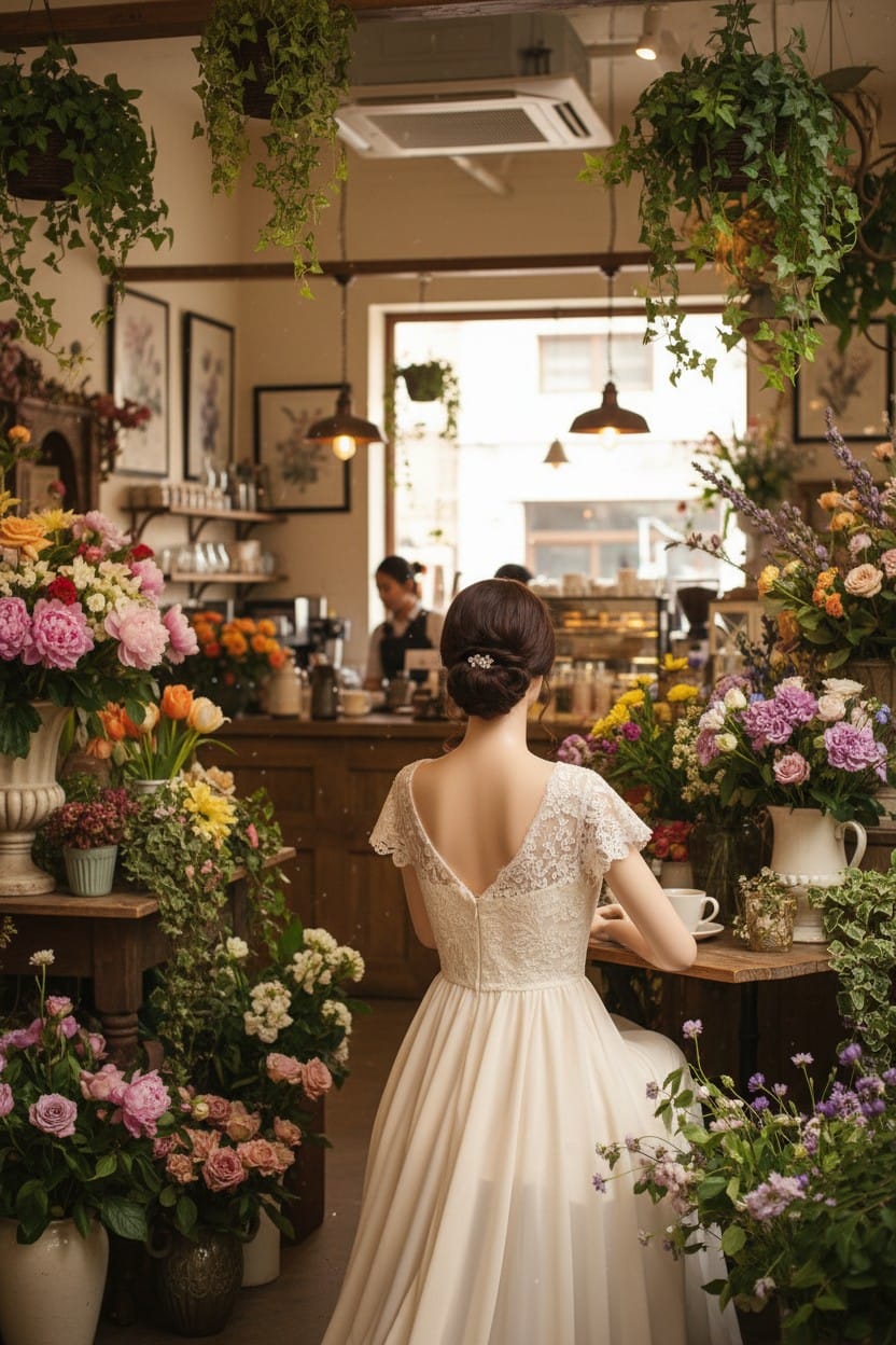 Bermudienne Saç Tokası – Şeffaf Kristal Taşlı Çiçek Tasarımlı Şık Kadın Aksesuarı - Görsel 3