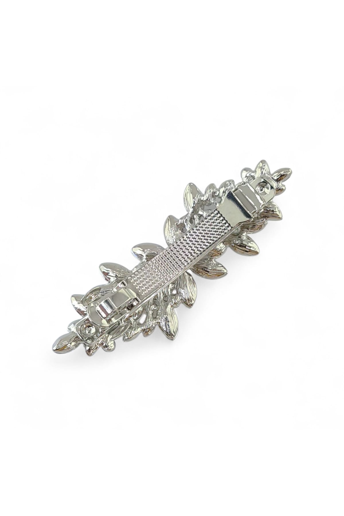 Trefle Saç Aksesuarı – İnci ve Kristal Taşlı, Markiz Kesim Saç Tokası - Görsel 6